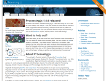 Tablet Screenshot of processingjs.org